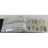 Album of assorted cigarette cards (approx 530)