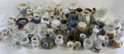 Assorted ceramics inc studio pottery, E Radford, Rawson of Hull,