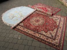 3 rugs inc Beloutch 100% wool rug 170 cm x 240 cm