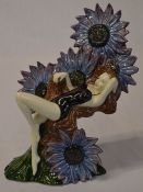 Carltonware limited edition figure 'The Carlton Girl Sunflower'