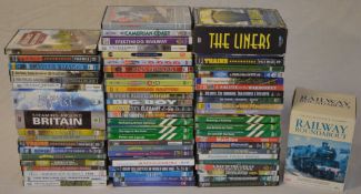 Quantity of railway themed DVDs