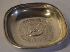 Nestle 1966 Centenary silver trinket dish