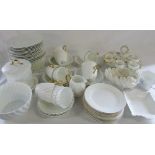 Bisto white and gold part tea service etc