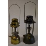 A rare Swedish Optimus 930 paraffin lantern fitted with Optimus glass globe and one other lantern