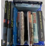 Assorted books hand signed by the author relating to aviation and military inc Captain Eric