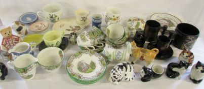 Assorted ceramics inc Masons, Carlton Ware,
