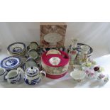 Assorted ceramics inc Royal Albert,