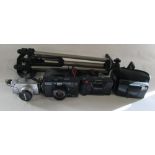 Various cameras - Canon AF35M, Olympus Camedia C-7657 Ultra Zoom, Pentax PC35AF-M,