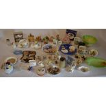Various ceramics including Natwest pig, Pendelfin, Carltonware,