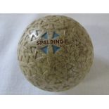 Early 20th century 'Spalding' golf ball