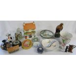 Assorted ceramics inc Border Fine Arts,