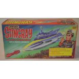 Matchbox Stingray 'Action Submarine with Firing Missiles' with original box