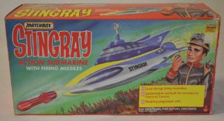 Matchbox Stingray 'Action Submarine with Firing Missiles' with original box