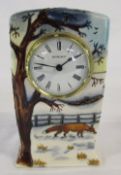 Moorcroft 'Woodside Farm' clock H 15 cm (boxed)