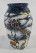 Moorcroft 'Woodside Farm' vase H 11 cm