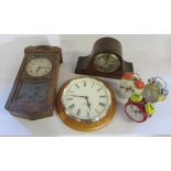 Assorted clocks