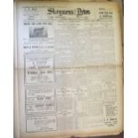 David N Robinson collection - Large quantity of Skegness News from the 1920's,