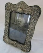 Silver topped photo frame Birmingham 1904 15 cm x 20 cm