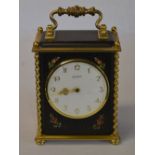 A 'Le Castel' carriage/mantle clock