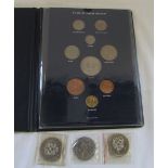 GB pre decimal coin set & 3 crowns