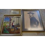 Norman Hepple 'Her Mothers Hat' print,