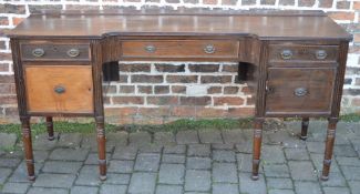 Regency mahogany sideboard