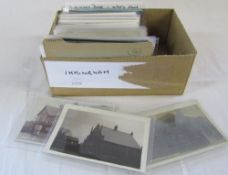 David N Robinson collection - approximately 130 Lincolnshire postcards relating to Immingham inc