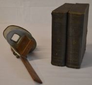 Underwood & Underwood travel library Vol 1 & 2 stereoscopic slides and a stereoscopic viewer
