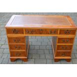 Pedestal desk