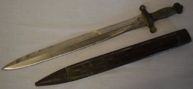19th century French infantry Gladius Briquet 1831 Pattern with scabbard
