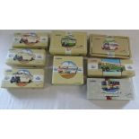 Selection of boxed Corgi die cast model buses inc open top Regent set,