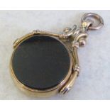 9ct gold swivel fob Chester 1900 total weight 10.