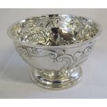 Silver bowl Chester 1898 H 6 cm D 9.5 cm weight 2.