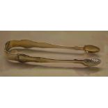 Pair of Edinburgh silver William IV sugar tongs, hallmarked for 1835, total approx weight 2.