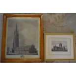 Framed print of St James Church,