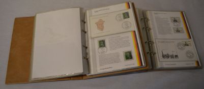 2 albums of German first day covers