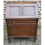 1930 oak bureau