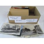 David N Robinson collection - approximately 150 Lincolnshire postcards relating to Barton on Humber,