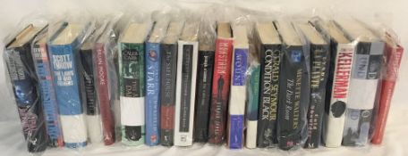 20 mostly signed first editions by Linda La Plant, Roddy Doyle,