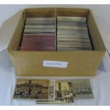 David N Robinson collection - approximately 750 Lincolnshire postcards relating to Louth inc
