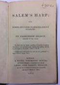 David N Robinson collection - 'Salem's Harp being Hyms & Poems on miscellaneous subjects' by