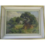 Oil on board by Henry Holzer 'Knockholt,