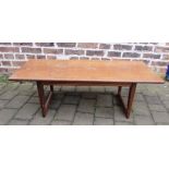 Retro teak coffee table