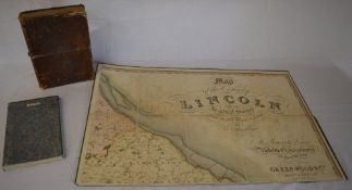 Rare C&J Greenwood map of the county of Lincoln from an actual survey made in the years 1827/1828,