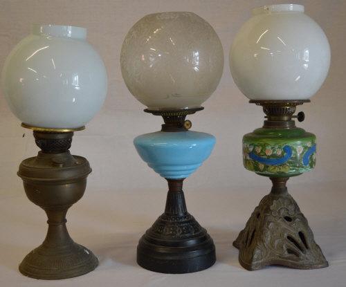 3 oil lamp's (AF)