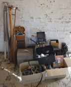 Large quantity of film projectors and accessories including Filmo 8, Eumig Automatic,