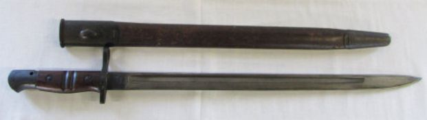 WWI Remington US bayonet dated 1917