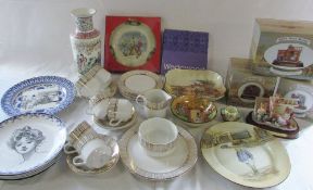 Selection of ceramics inc Royal Doulton 'Dickens',