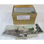 David N Robinson collection - approximately 150 Lincolnshire postcards relating to Bourne and The