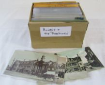 David N Robinson collection - approximately 150 Lincolnshire postcards relating to Bourne and The